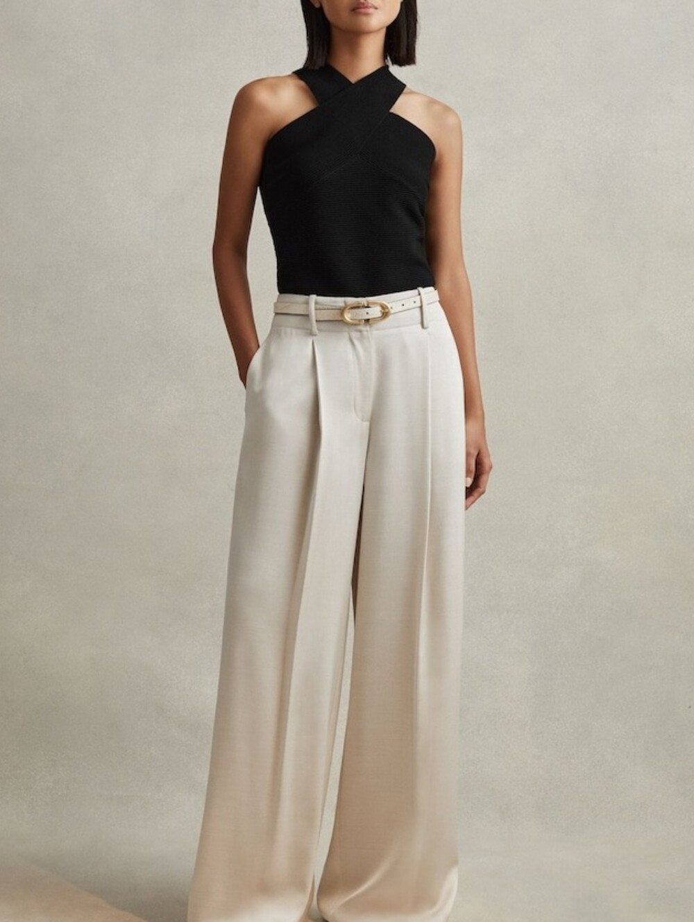 NWT REISS | $298 Isla Satin Dressy Trousers